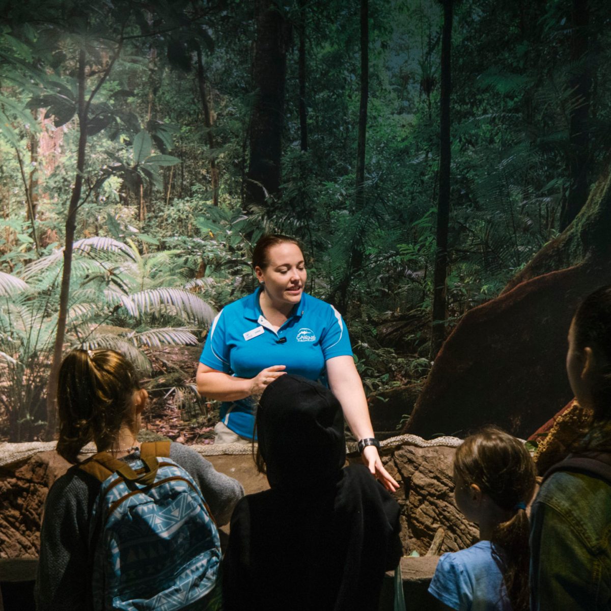 a man and a woman looking at the camera